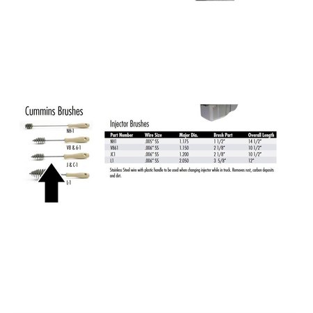 BRUSH RESEARCH MANUFACTURING Jc-1 Copper/Injector Cleaning JC1